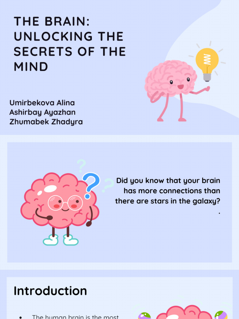The Brain Unlocking the secrets of the mind | PDF
