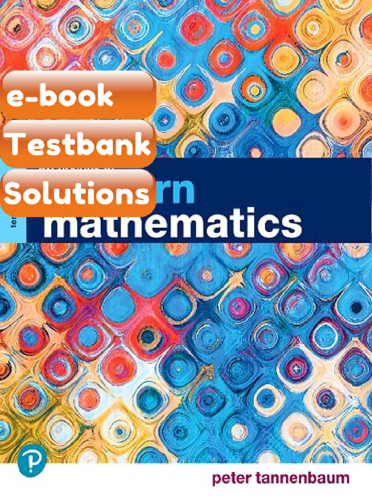 Excursions in Modern Mathematics 10th Edition Peter Tannenbaum eBook ...