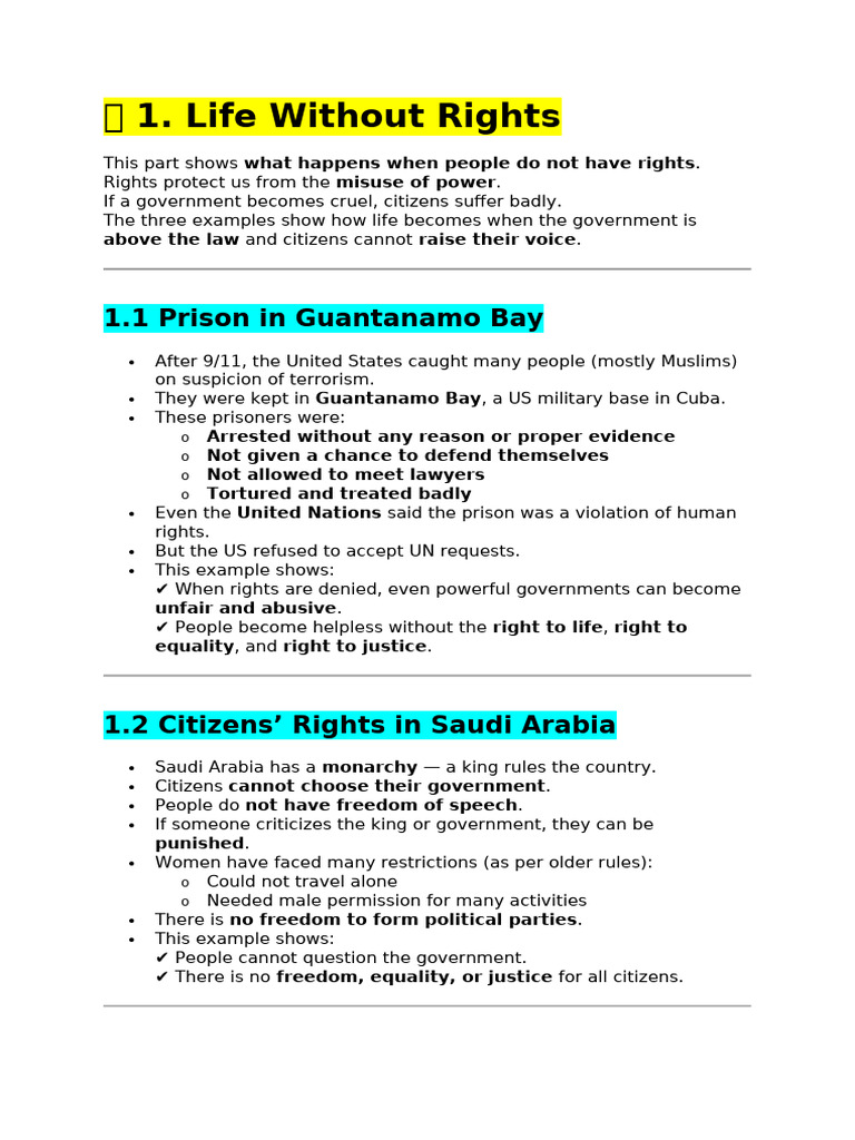 civics ch 5 | PDF | Social Equality | Human Rights