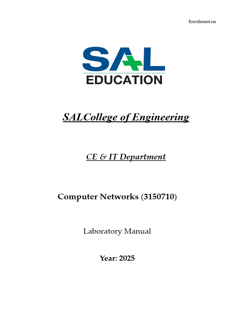 CN Lab Manual | PDF | Ip Address | Computer Network
