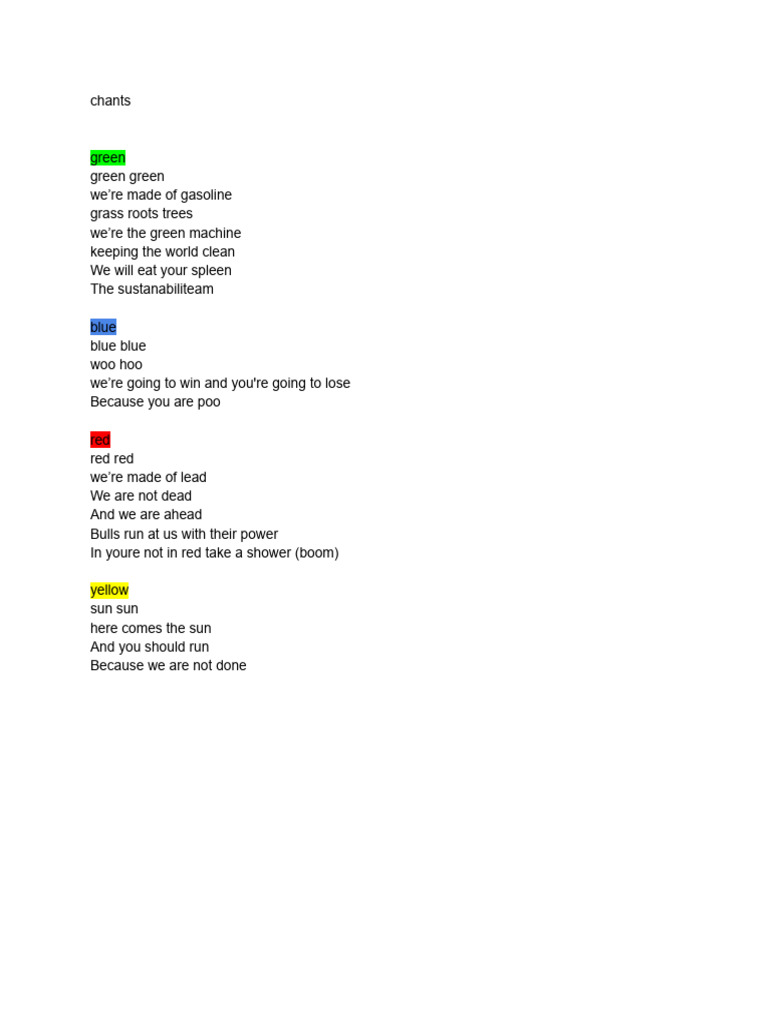 Chants | PDF