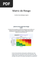 Guía de la matriz de riesgo 5x5 | PDF | Riesgo | Evaluación de riesgos