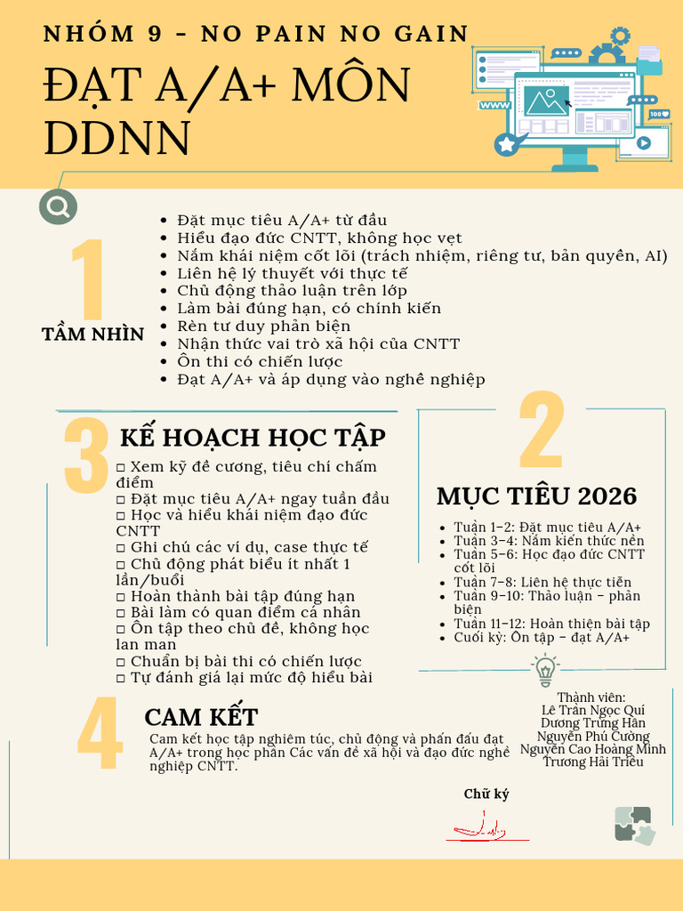 Nhom 9 - Poster Nhom | PDF