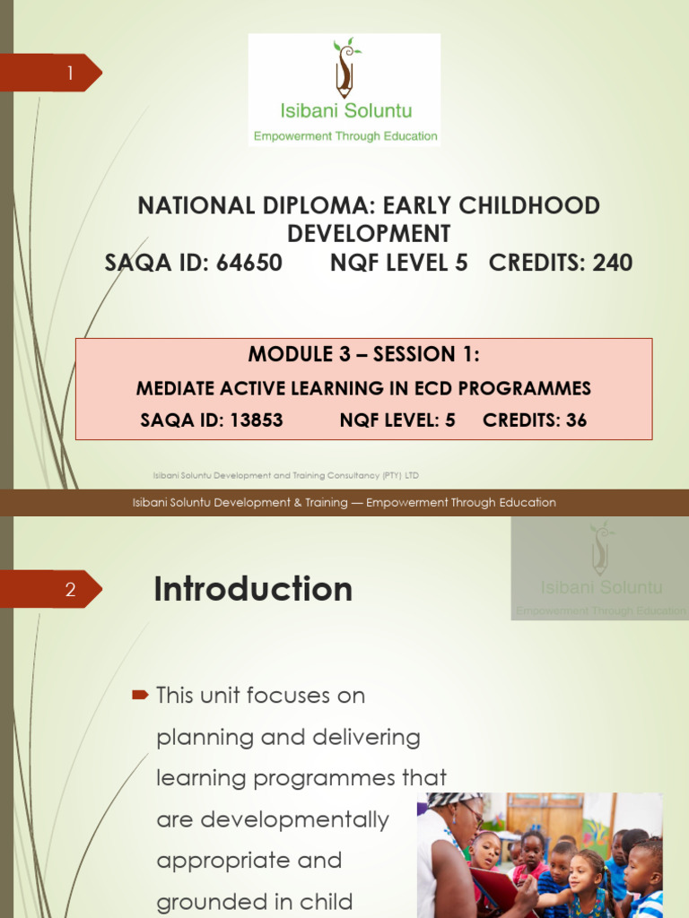 Module 3 - Session 1 - Learning Unit 1 - Day 2 | PDF