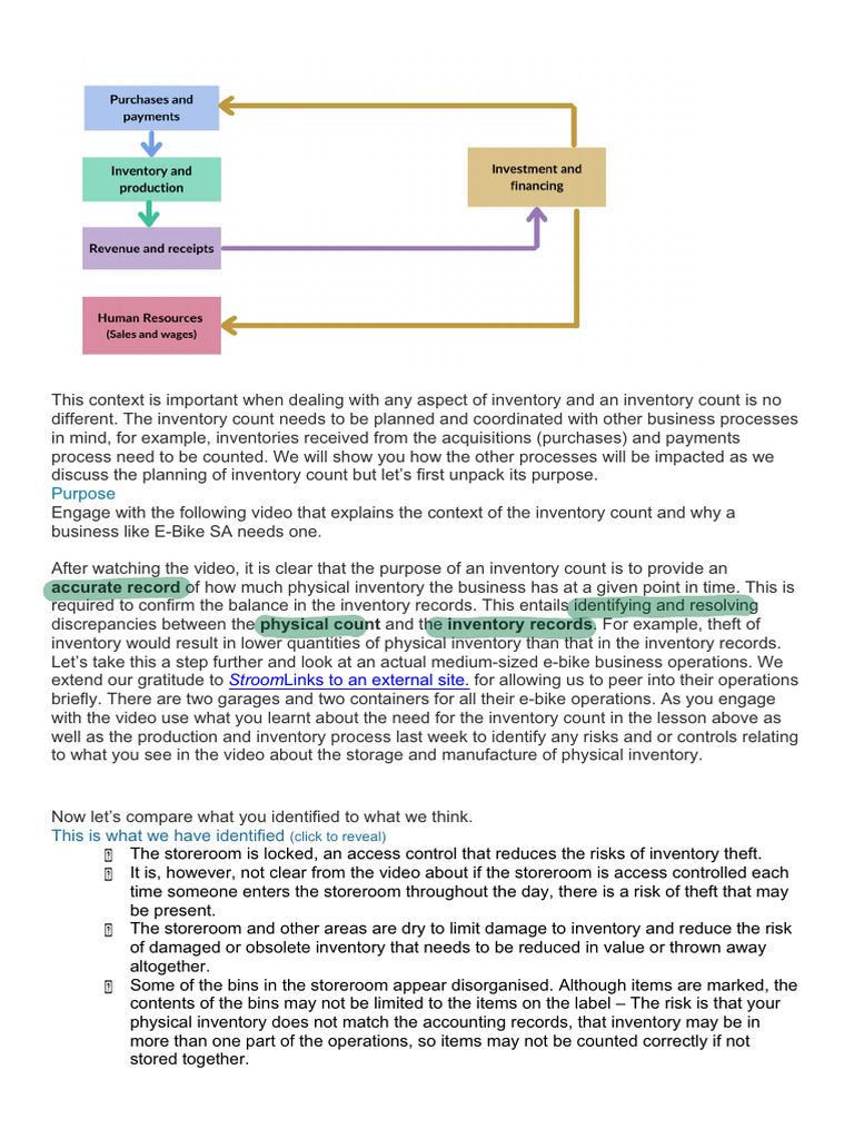 w11 Irg | PDF | Inventory