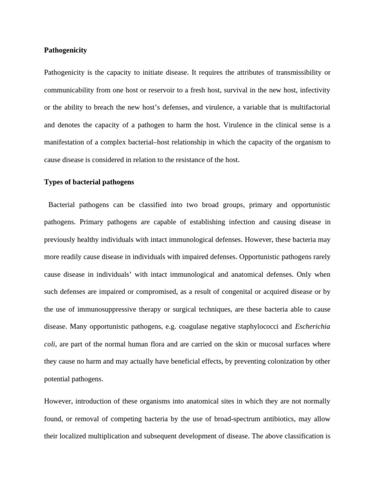 Pathogenic Microbiology Note 1 | PDF | Bacteria | Complement System