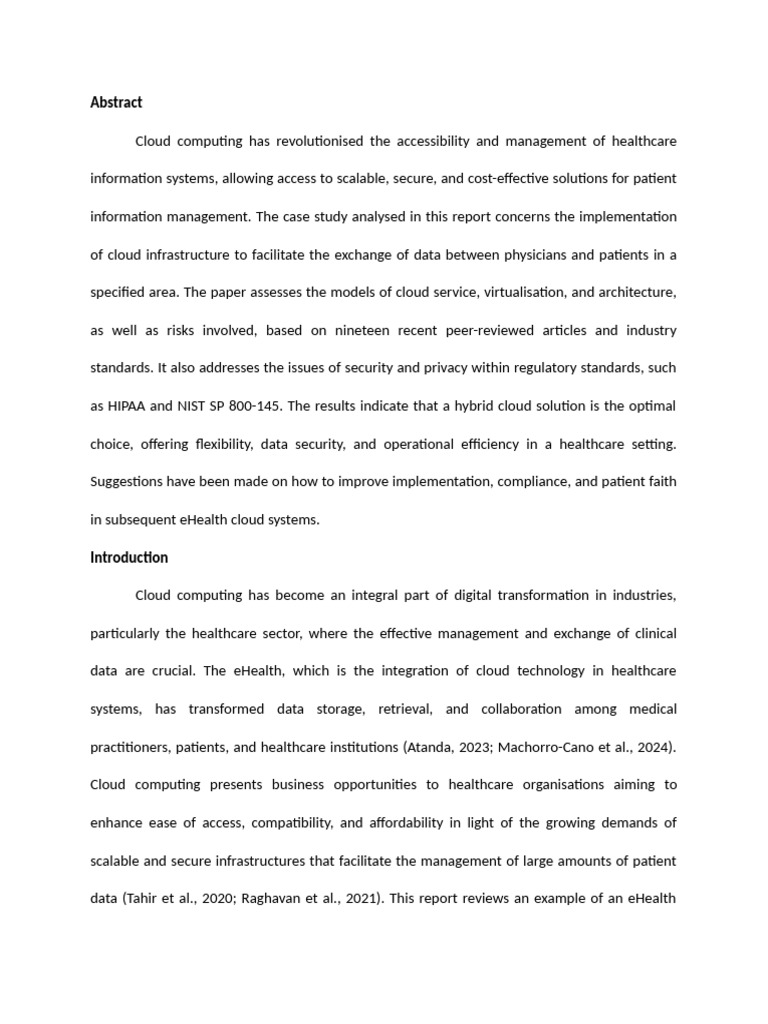 Final Report | PDF | Cloud Computing | Computer Security