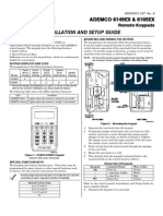 Honeywell 6149EX Honeywell 6165EX Install Guide