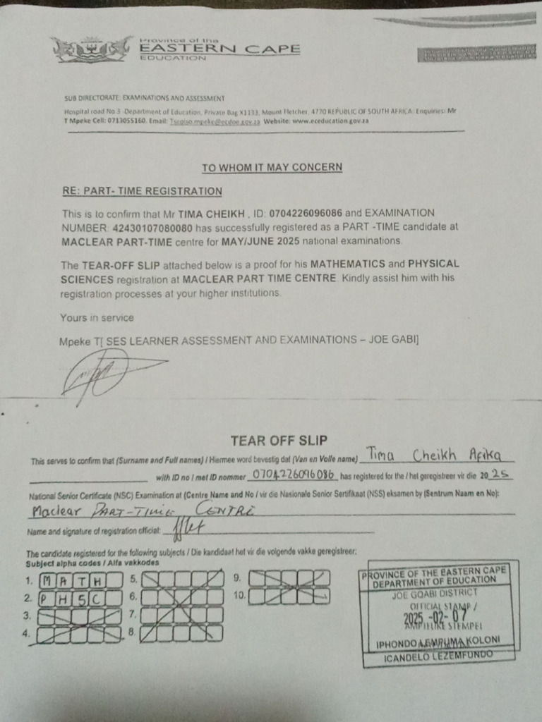 Proof of Upgrading and Registration | PDF