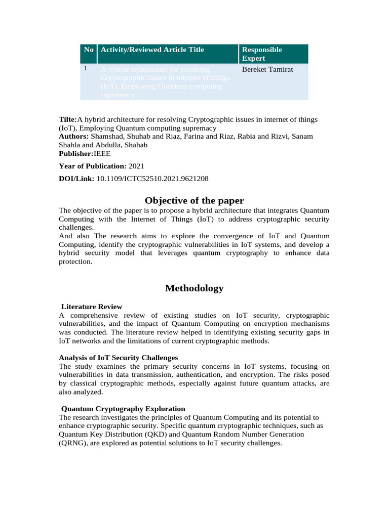 A Hybrid Architecture for Resolving Cryptographic Issues in Internet ...