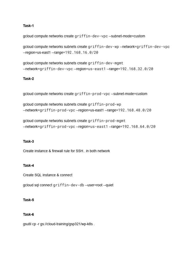 Set Up and Configure A Cloud Environment in Google Cloud - Challenge ...