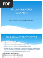 Sri Lanka Energy Scenario