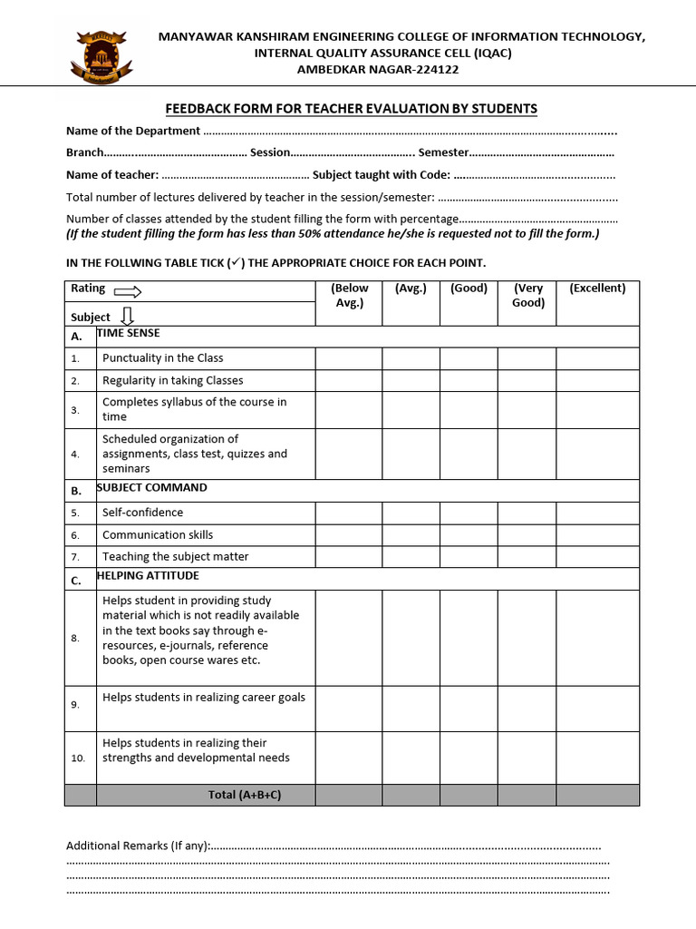Faculty Feedback Form | PDF | Chess Theory | Chess