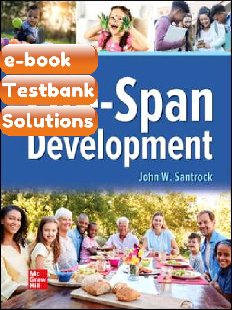 LifeSpan Development 18th Edition Santrock eBook & Testbank | PDF ...