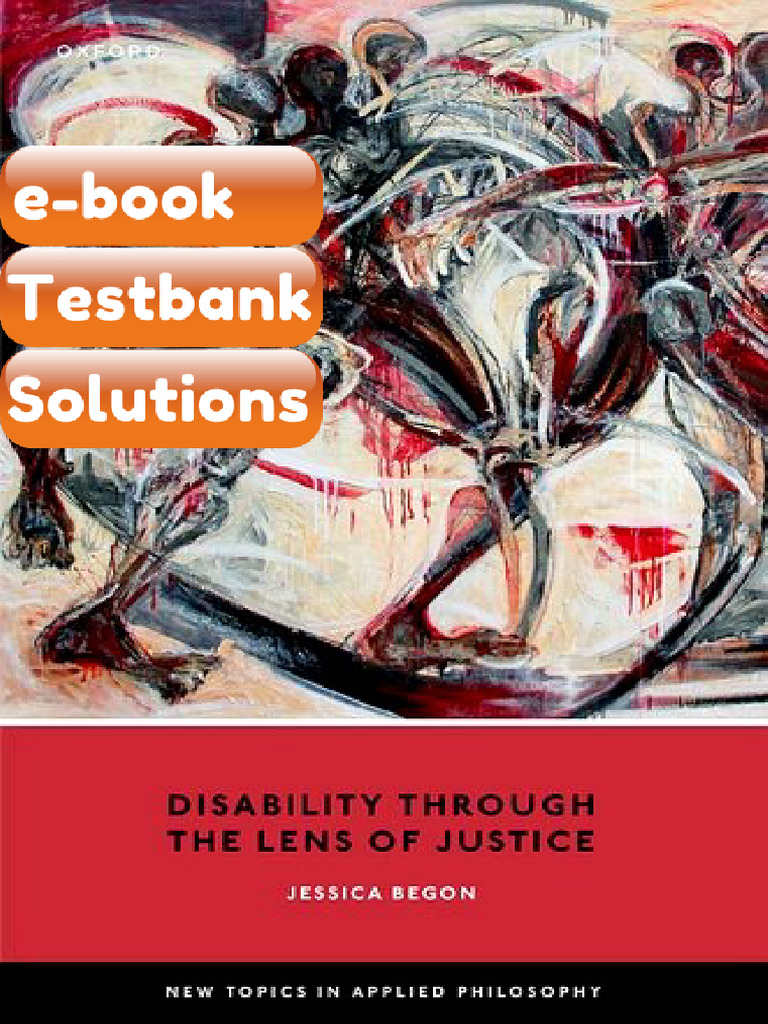 Disability Through the Les of Justice Jessica 1st Edition Begon eBook ...