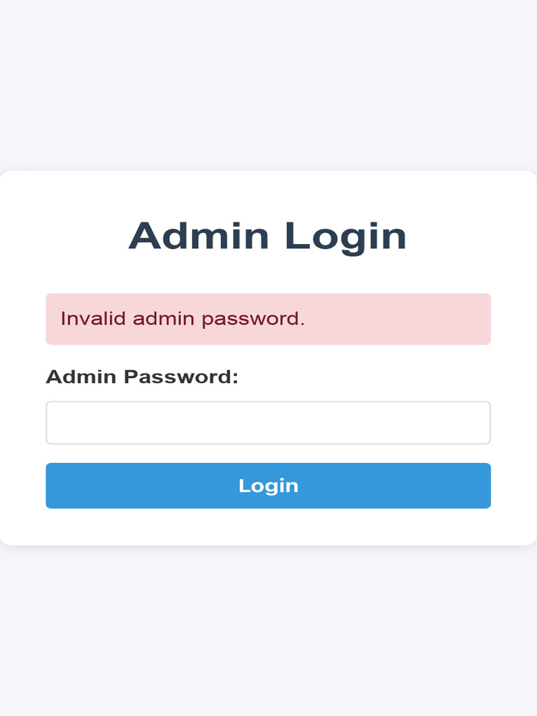 Admin Login - Token Liquidation | PDF