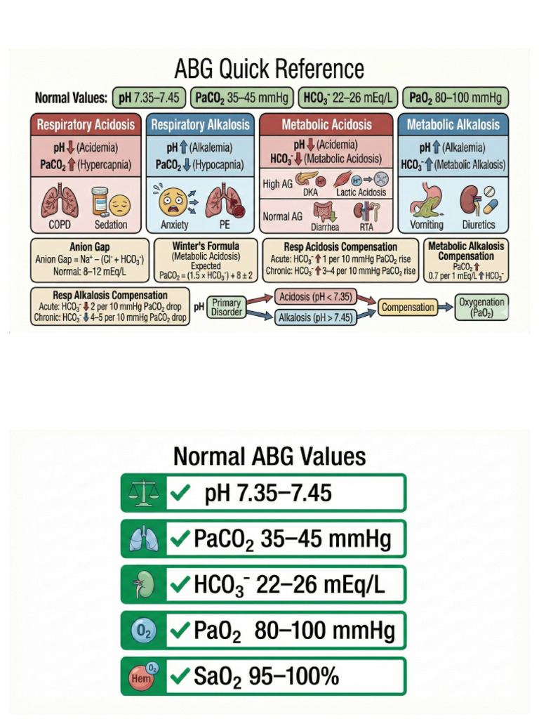 ABG Interpretation | PDF