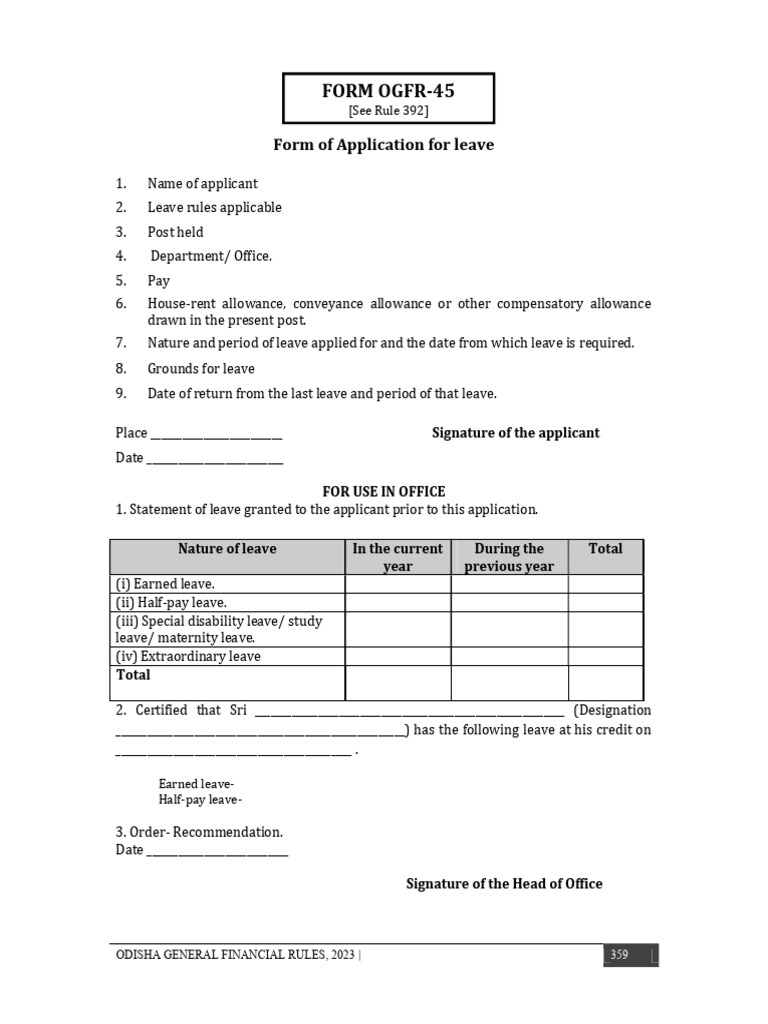 Ogfr 45 | PDF