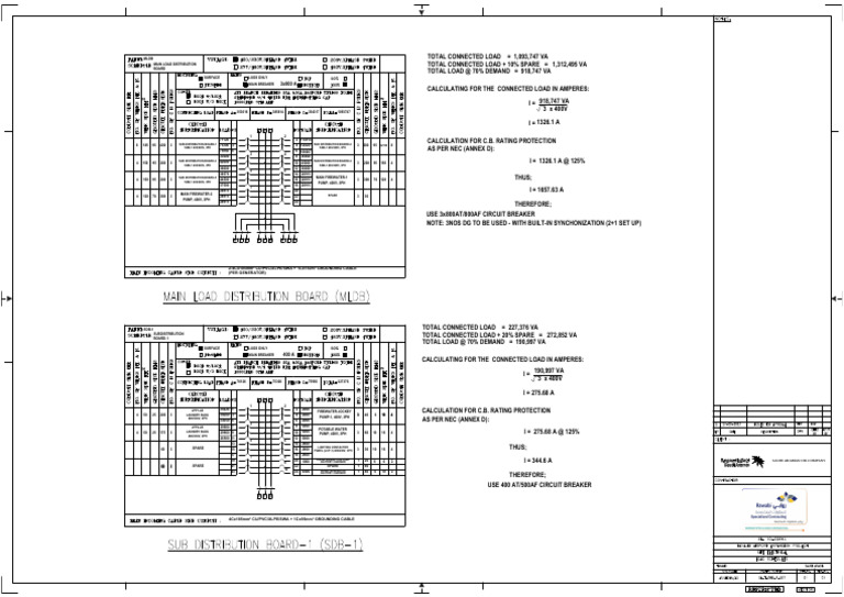 Sa-T-Rwb-P-017-1 - Load Schedules | PDF | Electric Power | Energy ...