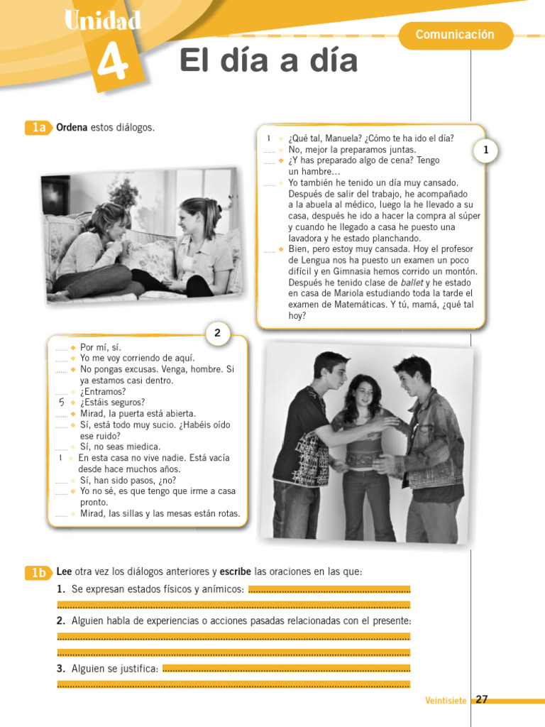 Cuaderno de Actividades - Mochila_ele_actividades2_unidad4 | PDF ...