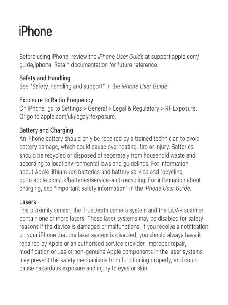 Ios iPhone 15 Pro Max 24 | PDF | I Phone | Regulatory Compliance
