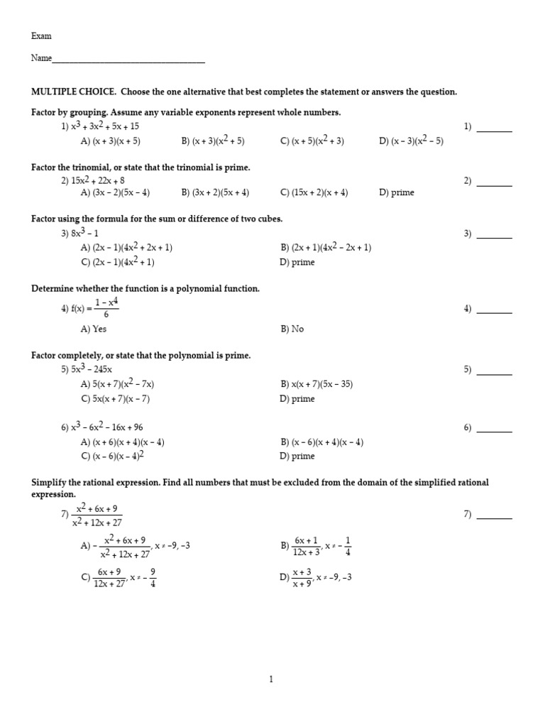 Review 2 | PDF | Function (Mathematics) | Mathematical Analysis