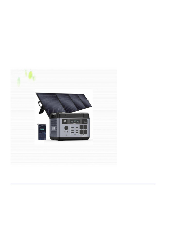 6890 OUKITEL P2001 Plus 2400W Power Station Mit 200W Solarpanel 2048Wh ...
