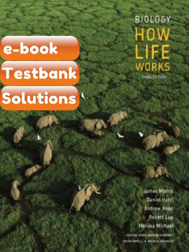 Biology How Life Works 3rd Edition Morris eBook & Testbank | PDF | Cell ...