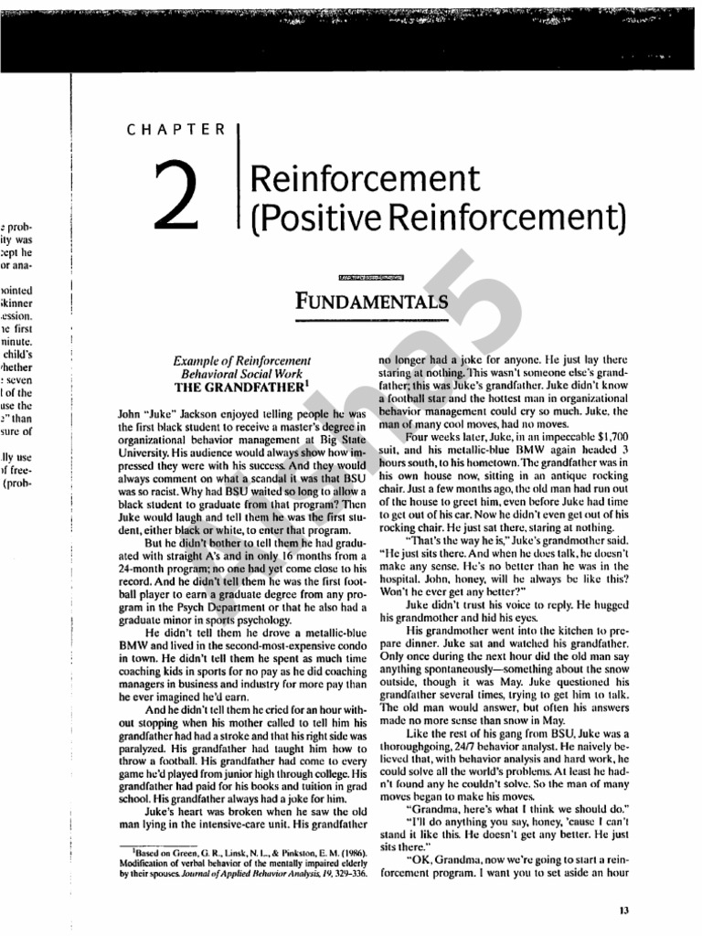 .Chapter 2 Reinforcement | PDF