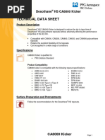 CA8000 Polyurethane Topcoat Overview | PDF | Materials