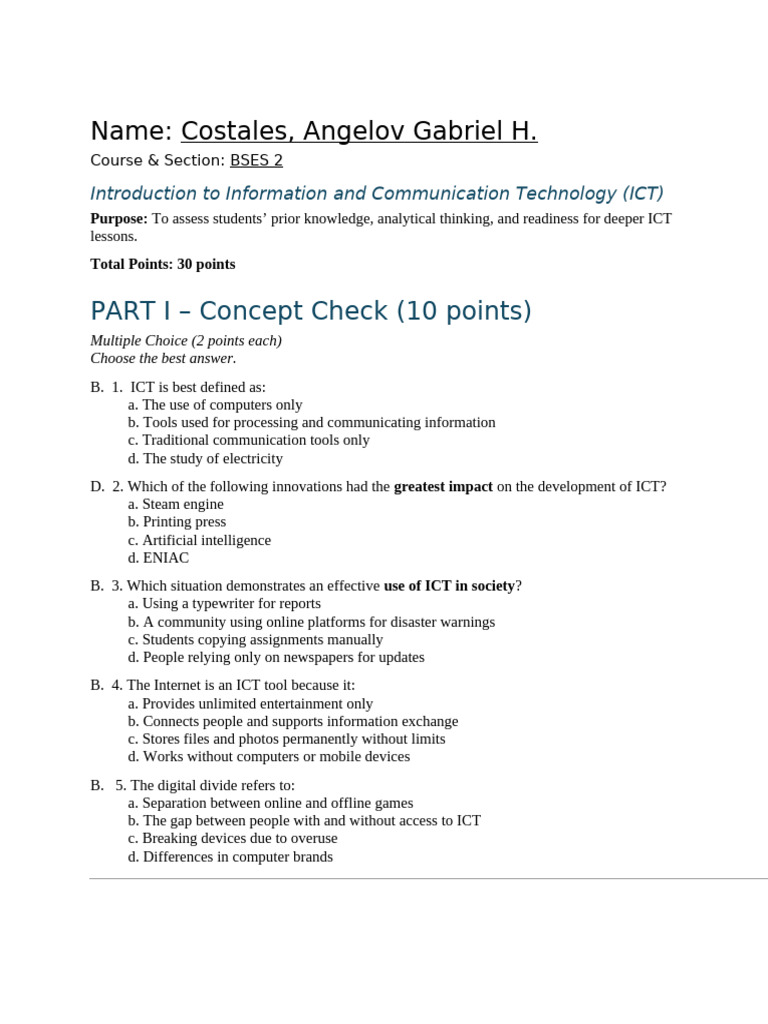 Midterm Activity 1 | PDF | Educational Technology | Communication