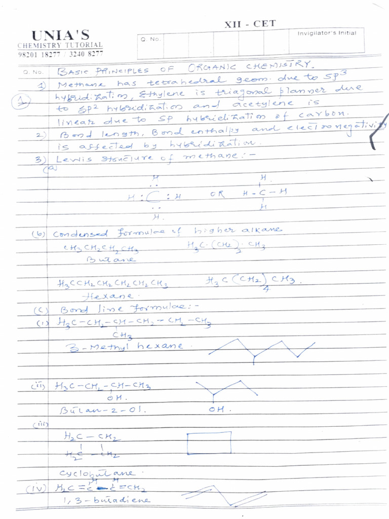 CH 14 Basic Principles of Organic Chem PDF Aug 19, 2023 | PDF ...