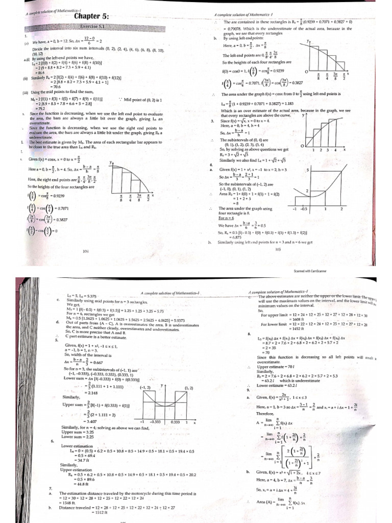 Math Chapter 5 | PDF