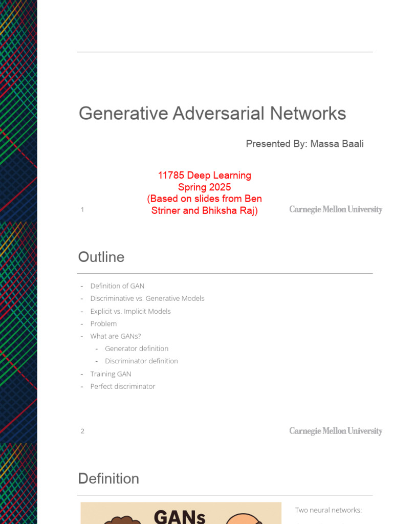 GANs Lec24 Part1 | PDF | Applied Mathematics | Machine Learning