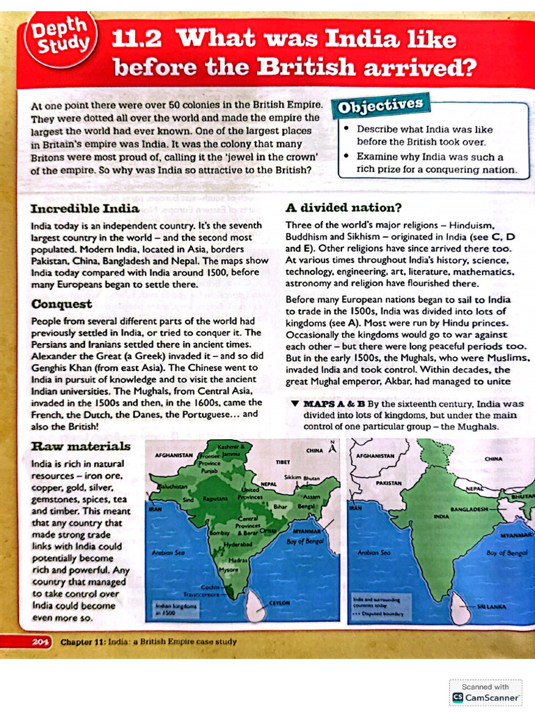 Reading 2 Depth Study British Empire 1 2 | PDF