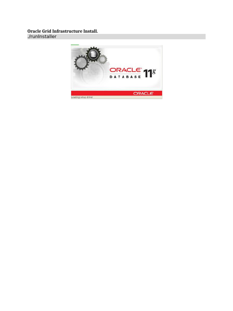 2-1 Oracle Grid - DB - Software - ASMCA - DBCA Infrastructure Install | PDF