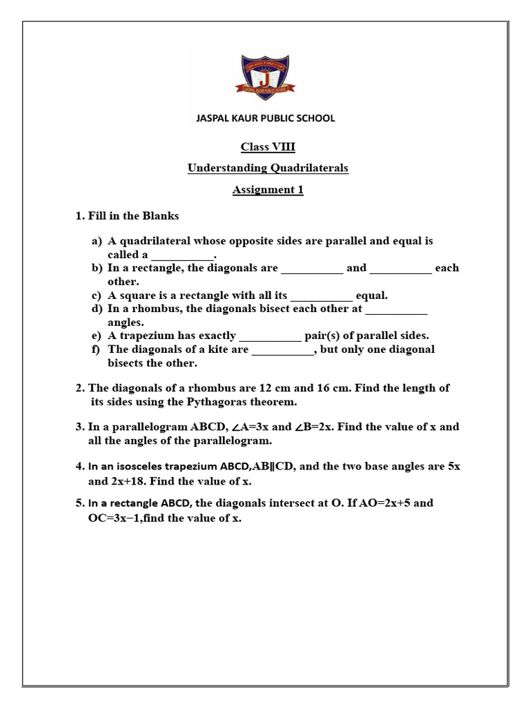 Understanding Quad 1 | PDF