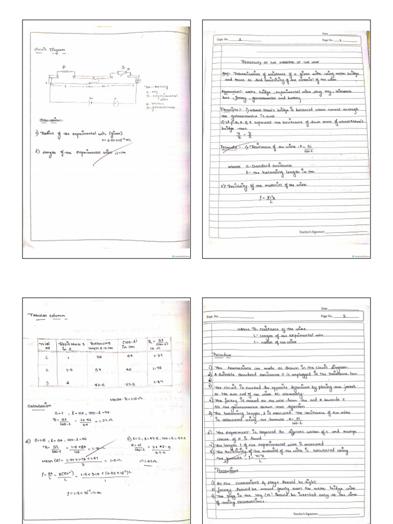 Physics Record Cbse Class 12 | PDF