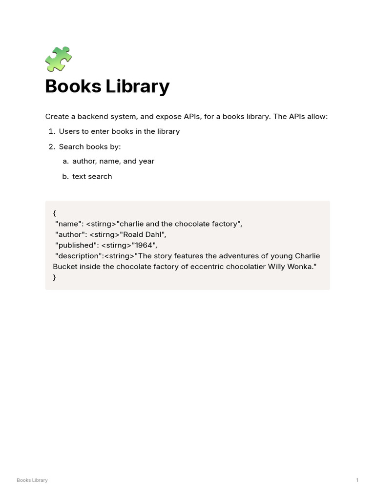 Books Library | PDF