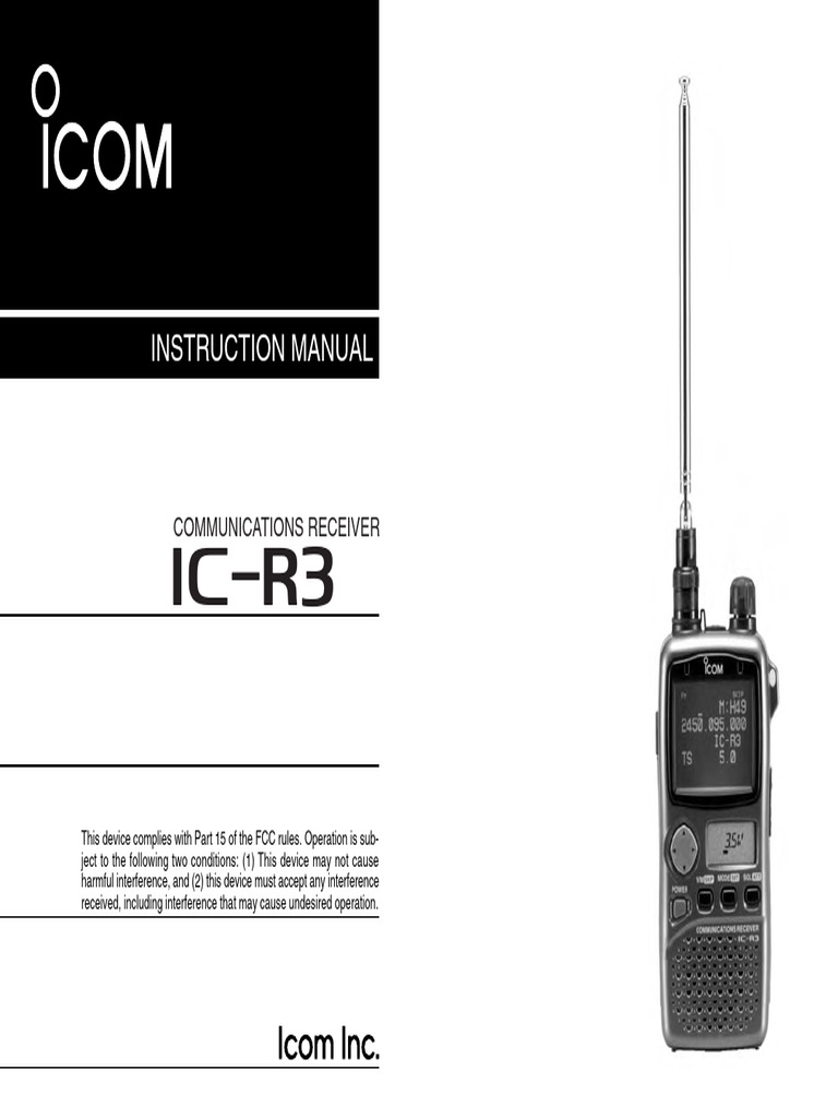 Instruction Manual: Communications Receiver | PDF | Radio | Hertz