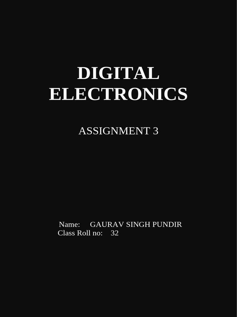Assignment - 03 Harshit Lohani Roll No-35 CSE-1 de | PDF