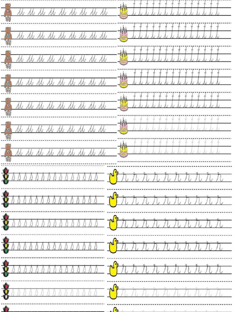 Cursive Letters A-Z | PDF