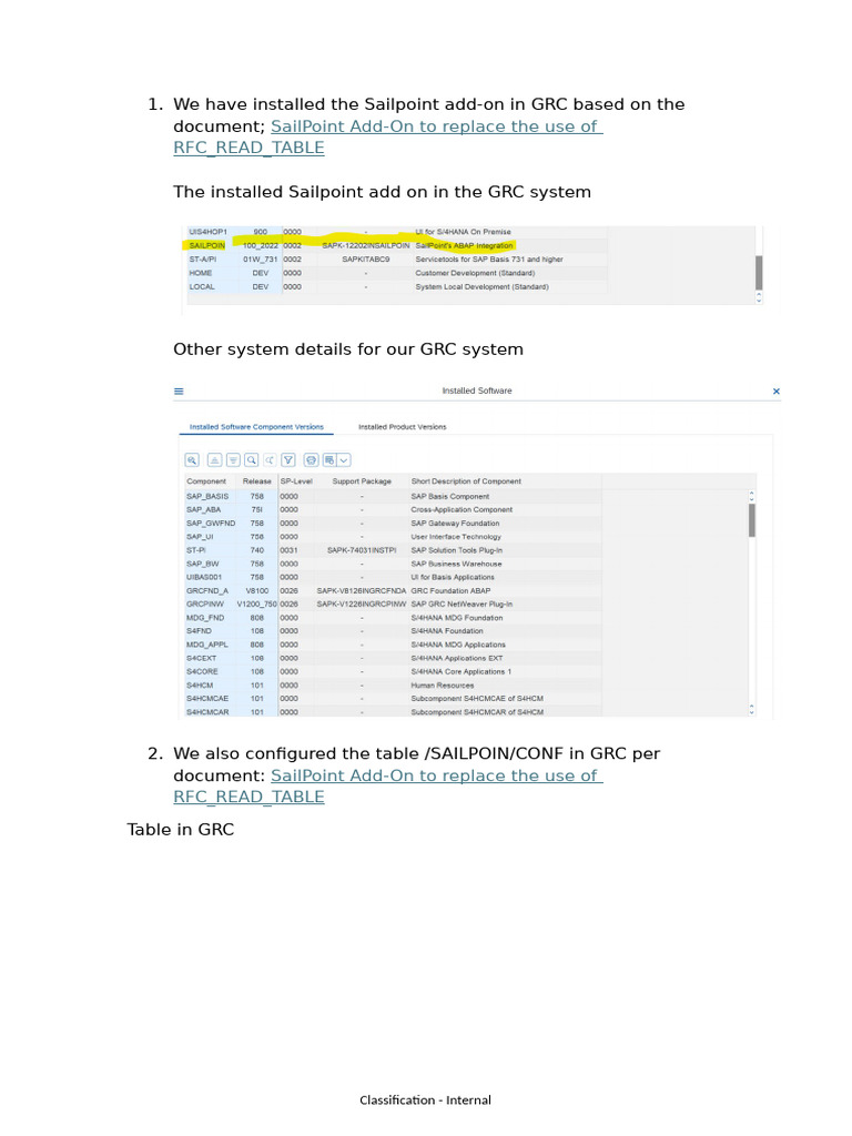 Sailpoint GRC Function Module Issues | PDF