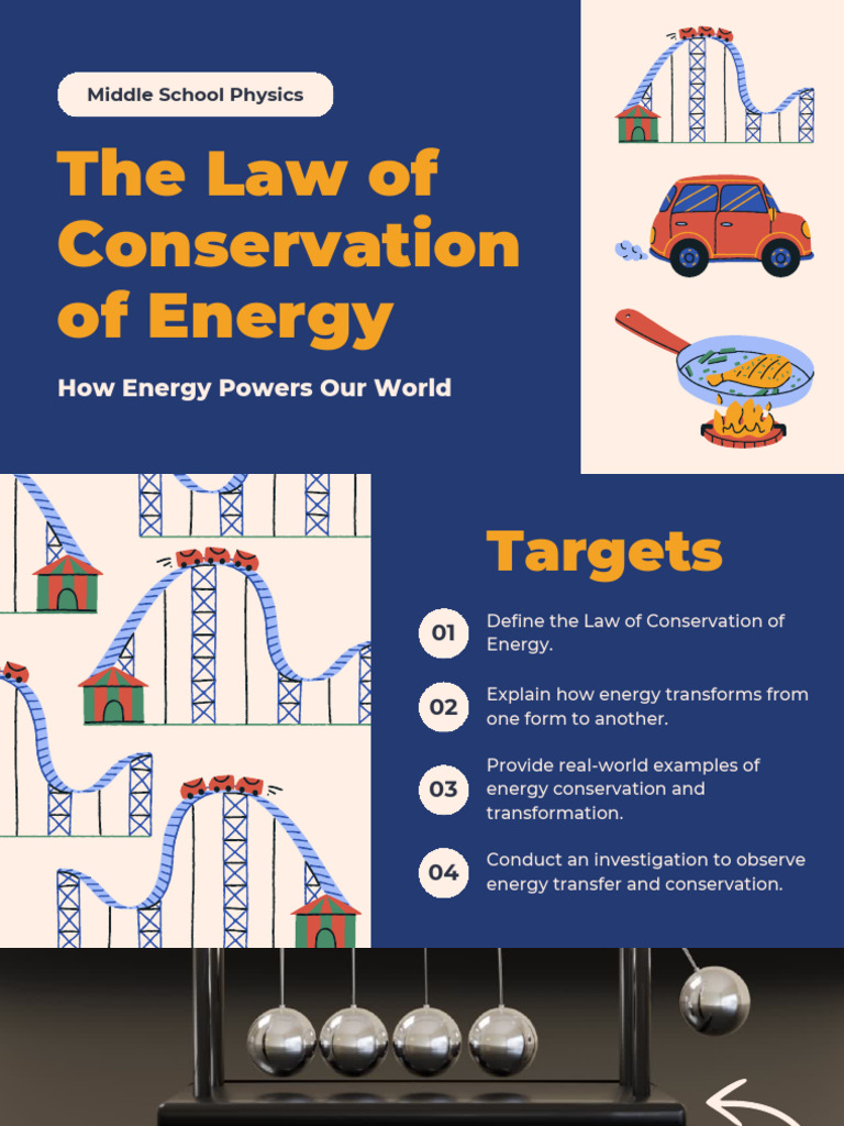 The Law of Conservation of Energy | PDF | Physics | Physical Quantities