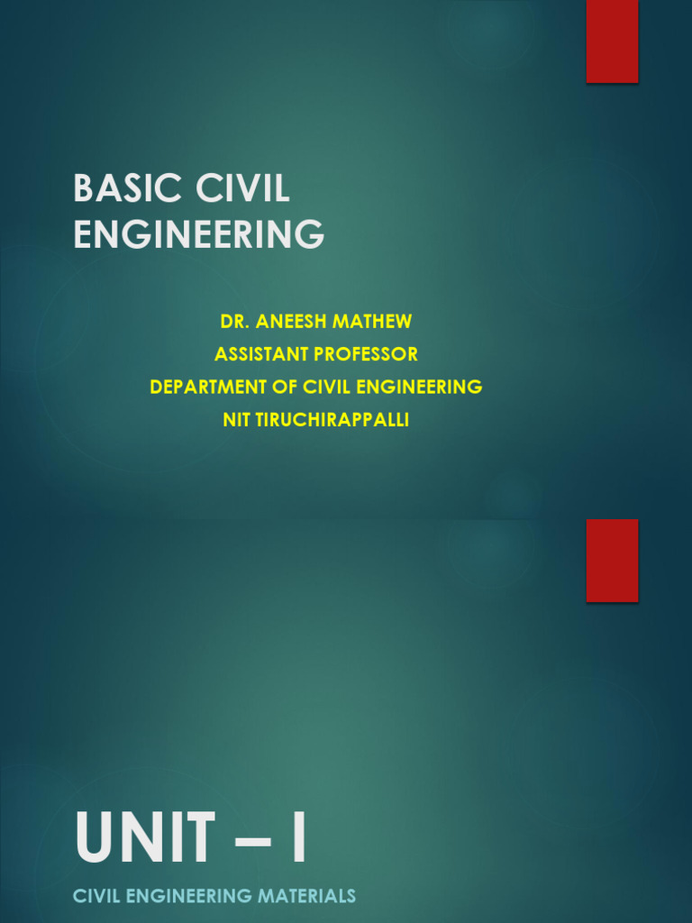 Branches of Civil Engineering | PDF | Civil Engineering | Surveying