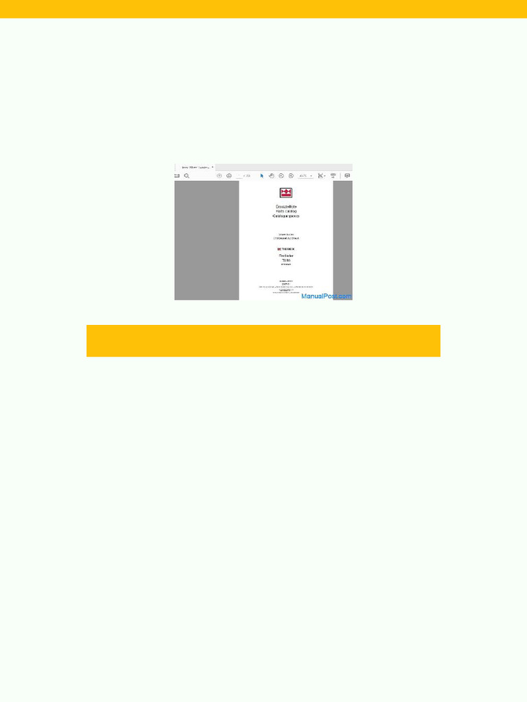 Terex Wheel Loader Tl80 Z Kin 0101 Radlader Parts Catalog | PDF