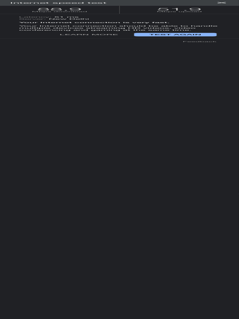 Speed Test - Google Search | PDF | Bandwidth (Computing) | Cyberspace
