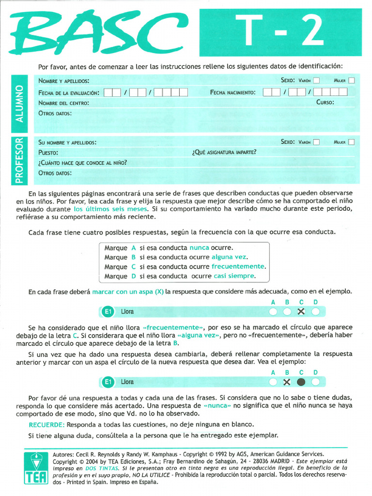 basc-t2 | PDF