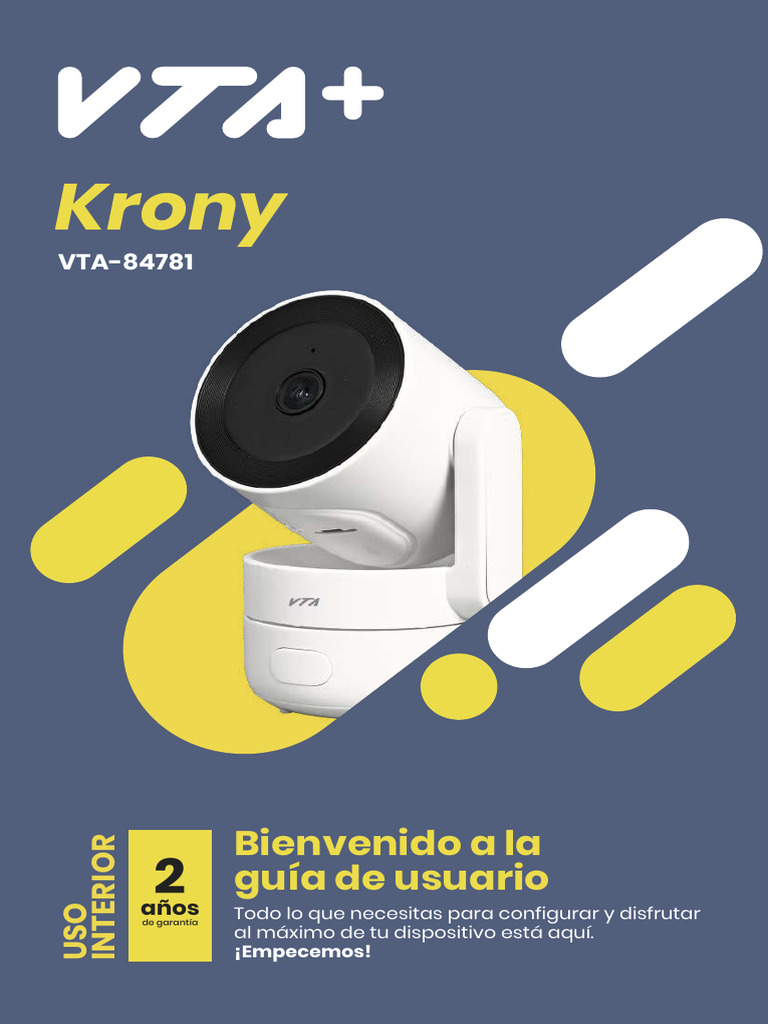 Camara Krony Vta-84951 Manual Español | PDF | Contraseña | Automatización