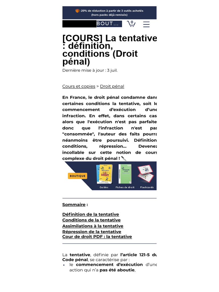 Cours Pénal Cours | PDF | Crimes | Crime et violence